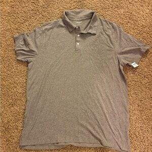 Old Navy Men’s Gray Heather Polo Shirt